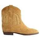 Western suede boots - Autre Marque