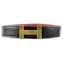 HERMES Belts T.cm 90 Leather - Hermès