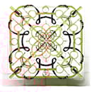 Hermès Carré 90 " Eperon d'or" 100% Silk Scarf in Red