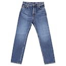 Chloé Straight Leg Jeans in Light Blue Cotton