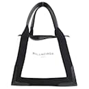 Balenciaga Navy Cabas S Handbag