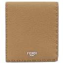 Fendi Bi-Fold Wallet in Sand