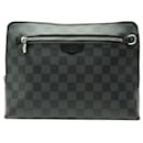 NOVO SACO LOUIS VUITTON POCHETTE DE DIA MM A MÃO CANVAS DAMIER GRAY - Louis Vuitton