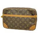 Bolsa Clutch Compiegne 28 Monogram Louis Vuitton