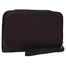LOUIS VUITTON Taiga Baikal Clutch Bag Acajou M30186 LV Auth 110354 - Louis Vuitton