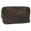 LOUIS VUITTON Monogram Trousse Toilette 28 Clutch Bag M47522 LV Auth 114279 - Louis Vuitton