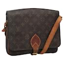 LOUIS VUITTON Monogram Cartouchiere MM Shoulder Bag M51253 LV Auth BA061 - Louis Vuitton
