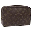 LOUIS VUITTON Monogram Trousse Toilette 23 Clutch Bag M47524 LV Auth ki5406 - Louis Vuitton