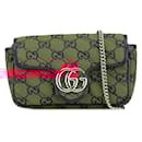 Gucci GG Canvas Marmont Chain Shoulder Bag
