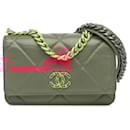 Chanel Pink Quilted Lambskin 19 Wallet on Chain