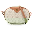 Dior Brown Honeycomb Coated Canvas Crossbody