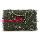 Chanel Pink CC Tweed Wallet On Chain