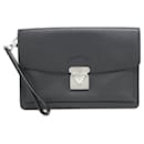 Louis Vuitton Taiga Belair Clutch Bag