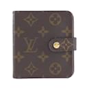 Louis Vuitton Monogram Compact Zip Wallet