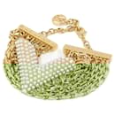 Louis Vuitton Manchette Essential V Pearl Bracelet