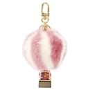 Louis Vuitton Porte Cle Vivienne Fur Keyring