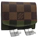 LOUIS VUITTON Damier Ebene Cuffs Cuff Case LV Auth 114613 - Louis Vuitton