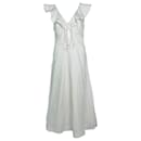 Zimmermann, Halcyon cutout linen dress - Autre Marque