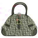 Christian Dior Galliano double saddle trotter monogram bag