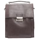 Fendi buckle flap multi pocket top handle satchenl bag