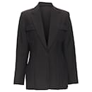 Gucci Tom Ford Wool Mohair Dart Front Blazer Pant Set