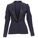 Maison Margiela Wool Blend Satin Collar Tuxedo Blazer - Maison Martin Margiela