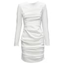 Alex Perry Blaze ruched satin cocktail dress - Autre Marque