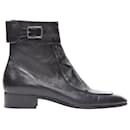 Saint Laurent Miles Age Bootie Baby Eighty square toe boot