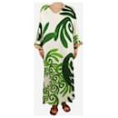 Green and white printed kaftan - One size - Autre Marque