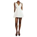White mini bow dress - size XS - Autre Marque