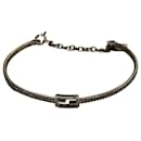 Fendi Metal FF Bucket Charm Bracelet