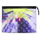 Pochette Voyage MM Monograma Sunset Roxo Louis Vuitton