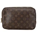 Louis Vuitton Brown Monogram Trousse Toilette 23