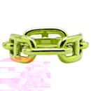 Hermès Gold Gold Plated Chaine d'Ancre Scarf Ring
