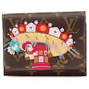 Louis Vuitton Brown Monogram Victorine Vivienne Wallet