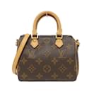 Louis Vuitton Monogram Nano Speedy Boston Bag