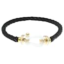 Fred Force 10 LM Bracelet Half Diamond in Pink Gold