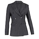  Remain by Birger Christensen Katalin Double-Breasted Blazer in Grey Wool - Autre Marque