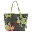 Bolsa Louis Vuitton Monogram Rose Neverfull MM