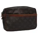 LOUIS VUITTON Monogram Compiegne 23 Clutch Bag M51847 LV Auth BA076 - Louis Vuitton