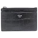 Celine Black Calfskin Coin Purse - Céline