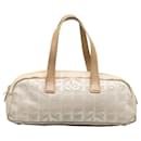 Chanel Canvas Leather New Travel Line Handbag