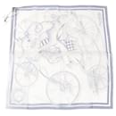 Hermes Silk Scarf VOITURES EN EQUILIBRE - Hermès
