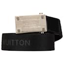 Louis Vuitton Black Bengale Inventeur Belt