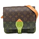 Louis Vuitton Brown Monogram Cartouchiere MM