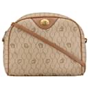 Dior Brown Honeycomb Coated Canvas Crossbody