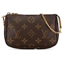 Louis Vuitton Brown Monogram Mini Pochette Accessoires