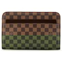 Pochette Saint Louis Damier Ebene Marrom Louis Vuitton