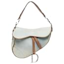 Dior Blue Denim Saddle bag