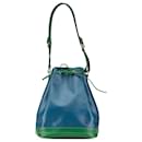 Louis Vuitton Blue Epi Bicolor Noe GM